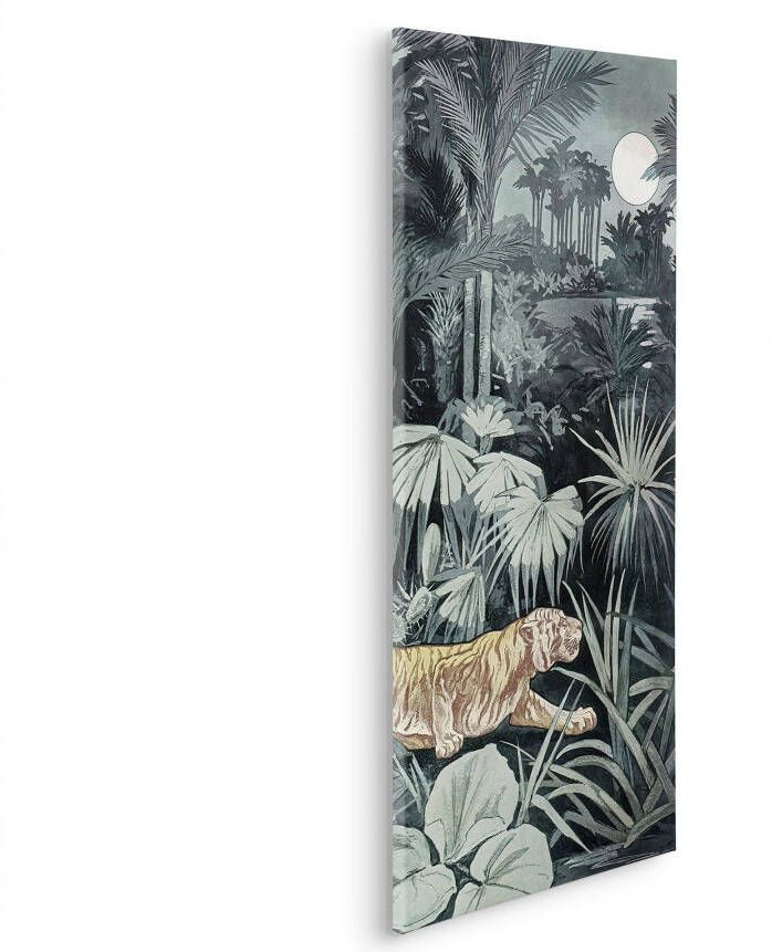 Komar Artprint op linnen Creeping Tiger (1 stuk)