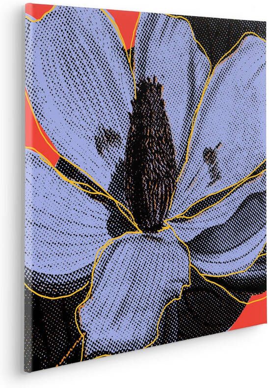 Komar Artprint op linnen Mauve Fusion 60x60 cm (breedte x hoogte) artprint op spieraam (1 stuk)