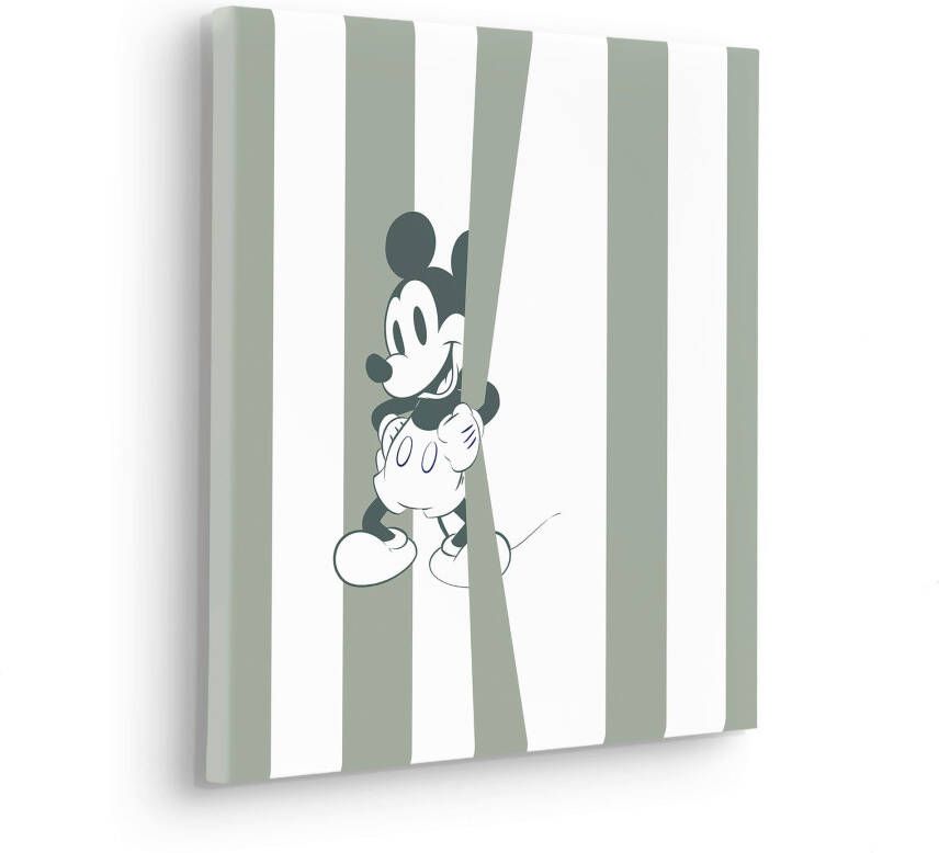 Komar Artprint op linnen Mickey Be Yourself 40x40 cm (breedte x hoogte) artprint op spieraam (1 stuk)