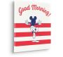 Komar Artprint op linnen Mickey Good Morning Canvasdoek met echt houten frame (1 stuk) - Thumbnail 1