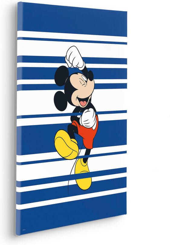Komar Artprint op linnen Mickey Rockstar 40x60 cm (breedte x hoogte) artprint op spieraam (1 stuk)
