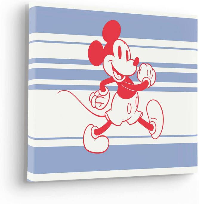 Komar Artprint op linnen Mickey Wonderful Live 30x40 cm (breedte x hoogte) artprint op spieraam (1 stuk)
