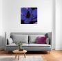 Komar Artprint op linnen Purple Fusion Canvasdoek met echt houten frame (1 stuk) - Thumbnail 1