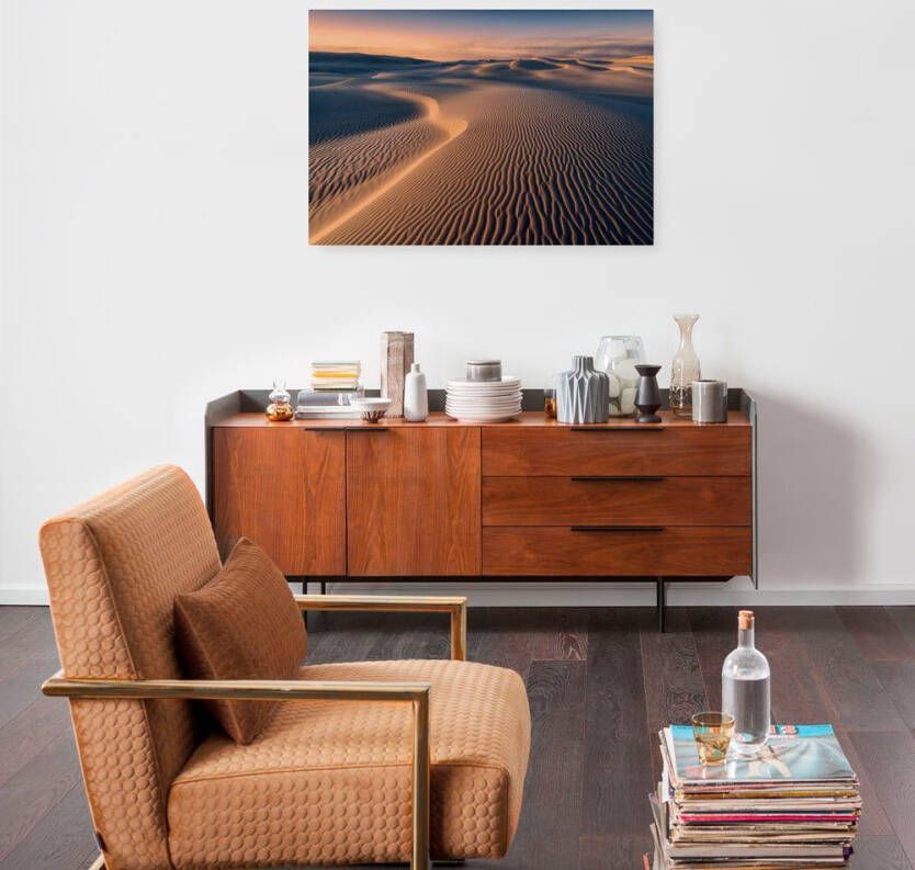 Komar Artprint op linnen Sand storm Duits kwaliteitsvliesmateriaal (155 g m²) (1 stuk)