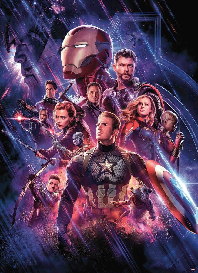 Komar Fotobehang Avengers-Endgame-Filmposter Afmeting 184 x 254 cm (1 stuk)