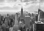 Komar Fotobehang Fototapete Fotobehang NYC Black And White x 254 cm (1 stuk) - Thumbnail 1