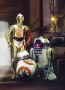 Komar Fotobehang Fototapete Fotobehang STAR WARS Three Droids x 254 cm (1 stuk) - Thumbnail 1