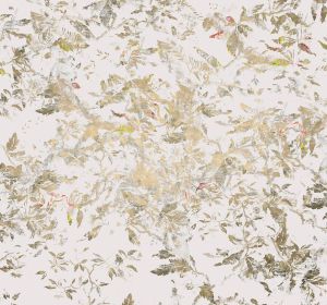 Komar Golden Feathers Vlies Fotobehang 300x280cm 6-banen
