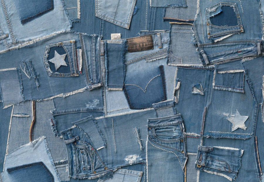 Komar Fotobehang Jeans (1 stuk)