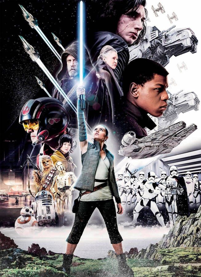 Komar Fotobehang STAR WARS Balance Afmeting 184 x 254 cm (set)