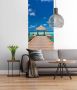 Komar Fotobehang Vlies fotobehang Beach Resort grootte 100 x 280 cm (1 stuk) - Thumbnail 1