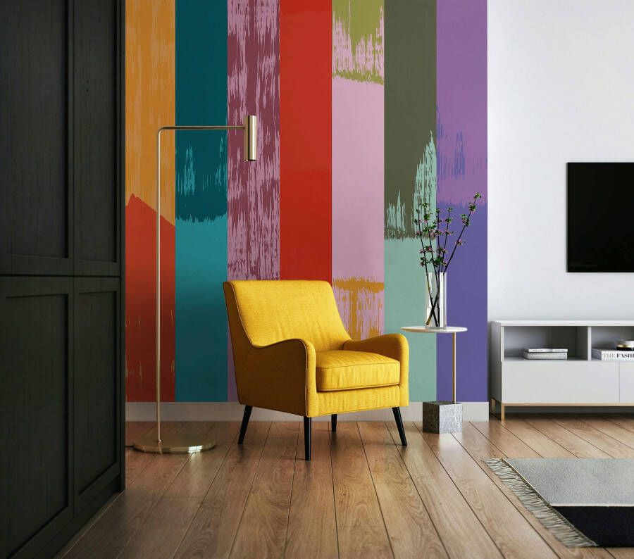 Komar Fotobehang vlies fotobehang Foutkleuren x 250 cm (set)