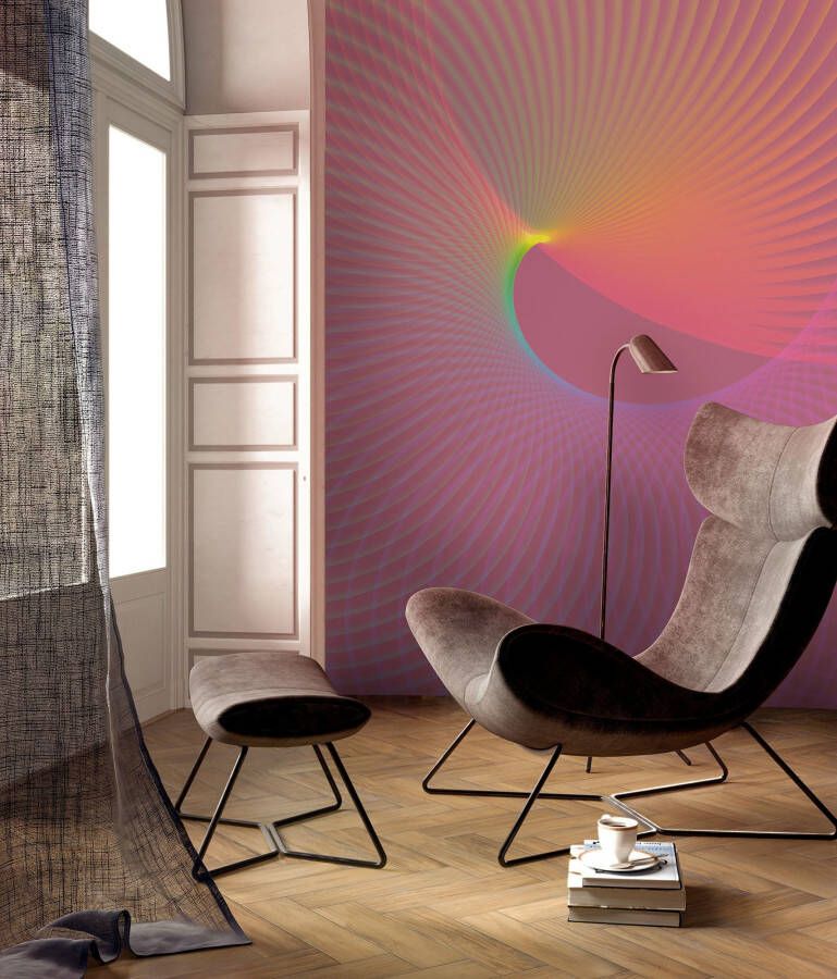 Komar Fotobehang vlies fotobehang Frequentie x 250 cm (set)