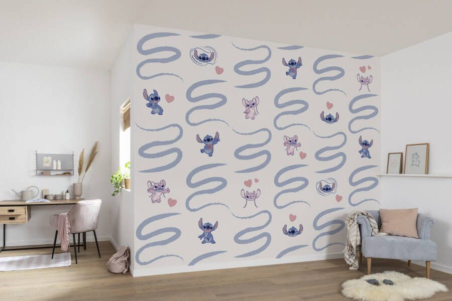 Komar Fotobehang vlies-fotobehang Lilo en Stitch Be Kind grootte 300 x 250 cm (1 stuk)