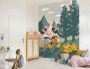 Komar Fotobehang Vlies fotobehang Mickey & Minnie Embrace Nature grootte 200 x 250 cm (1 stuk) - Thumbnail 1