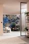 Komar Fotobehang Digitale print vlies Vintage blue Garden Afmeting 300 x 250 cm (1 stuk) - Thumbnail 1