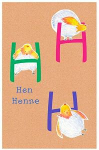 Komar Poster ABC animal H Hoogte: 50 cm