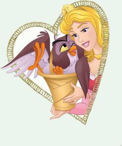 Komar Poster Aurora & Owl
