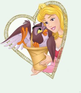 Komar Poster Aurora & Owl