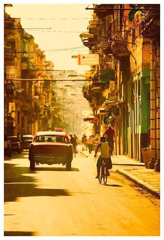 Komar Poster Cuba Streets Kinderkamer slaapkamer woonkamer