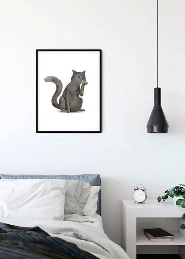 Komar Poster Cute animal CAT Kinderkamer slaapkamer woonkamer