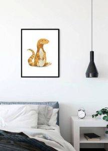 Komar Poster Cute animal Lizard Hoogte: 50 cm