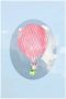 Komar Poster Happy Balloon blue Kinderkamer slaapkamer woonkamer - Thumbnail 1