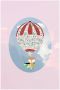 Komar Poster Happy Balloon roos Kinderkamer slaapkamer woonkamer - Thumbnail 1