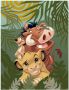 Komar Poster Lion King Carefree Kinderkamer slaapkamer woonkamer (1 stuk) - Thumbnail 1