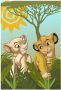 Komar Poster Lion King Urembo Meadows Kinderkamer slaapkamer woonkamer (1 stuk) - Thumbnail 1