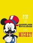 Komar Poster Mickey Mouse Moustache Kinderkamer slaapkamer woonkamer - Thumbnail 1