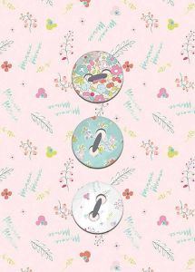 Komar Poster Minnie Mouse Knoppen Hoogte: 70 cm