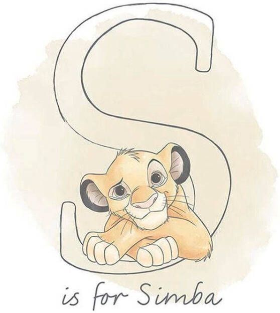 Komar Poster S like SIMBA Kinderkamer slaapkamer woonkamer