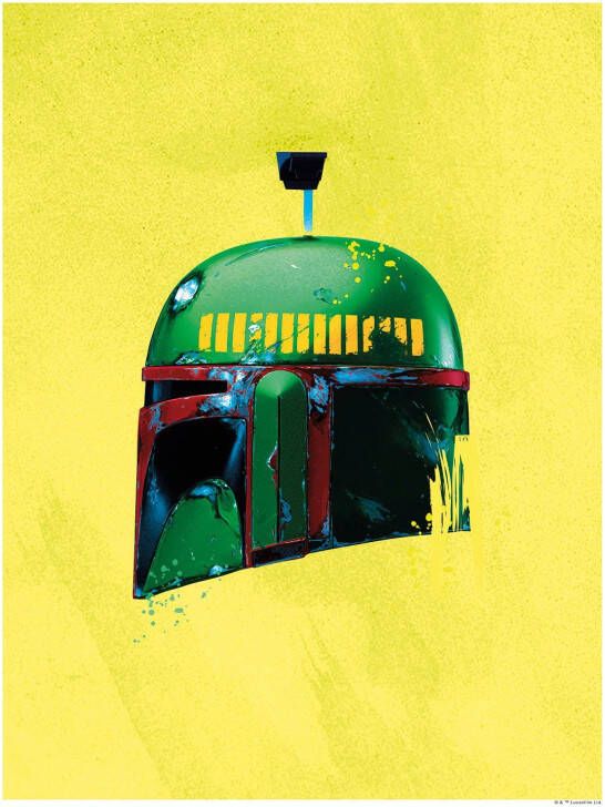 Komar Poster Star Wars Classic Helmets Boba Fett