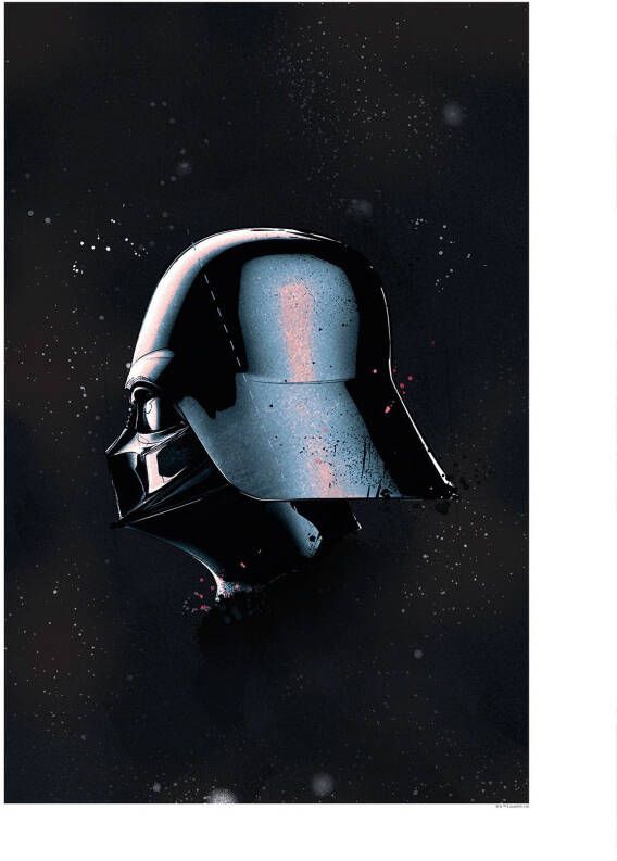 Komar Poster Star Wars Classic Helmets Vader Kinderkamer slaapkamer woonkamer