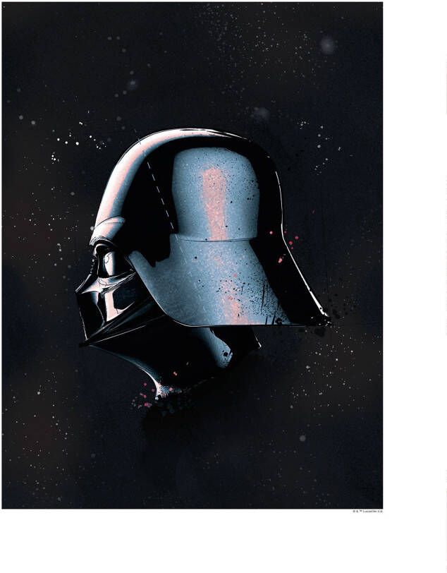 Komar Poster Star Wars Classic Helmets Vader Kinderkamer slaapkamer woonkamer