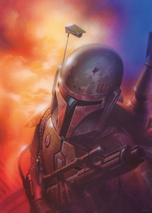 Komar Poster Star Wars Classic Mandalorian Kinderkamer slaapkamer woonkamer