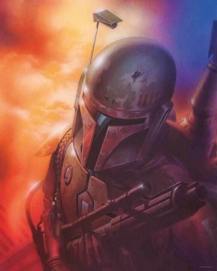 Komar Poster Star Wars Classic Mandalorian Kinderkamer slaapkamer woonkamer