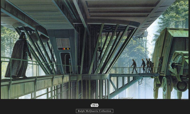 Komar Poster Star Wars Classic RMQ Endor dok Kinderkamer slaapkamer woonkamer