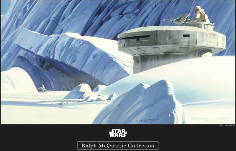 Komar Poster Star Wars Classic RMQ Hoth echo Base