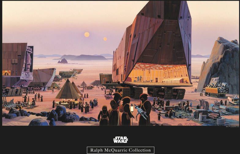 Komar Poster Star Wars Classic RMQ Java Market Kinderkamer slaapkamer woonkamer