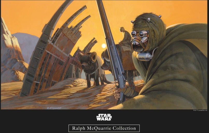 Komar Poster Star Wars Classic RMQ Tusken Kinderkamer slaapkamer woonkamer