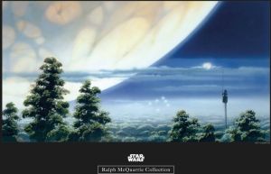 Komar Poster Star Wars Classic RMQ Yavin Lookout