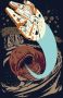 Komar Poster Star Wars Classic Vector Asteroid Worm - Thumbnail 1