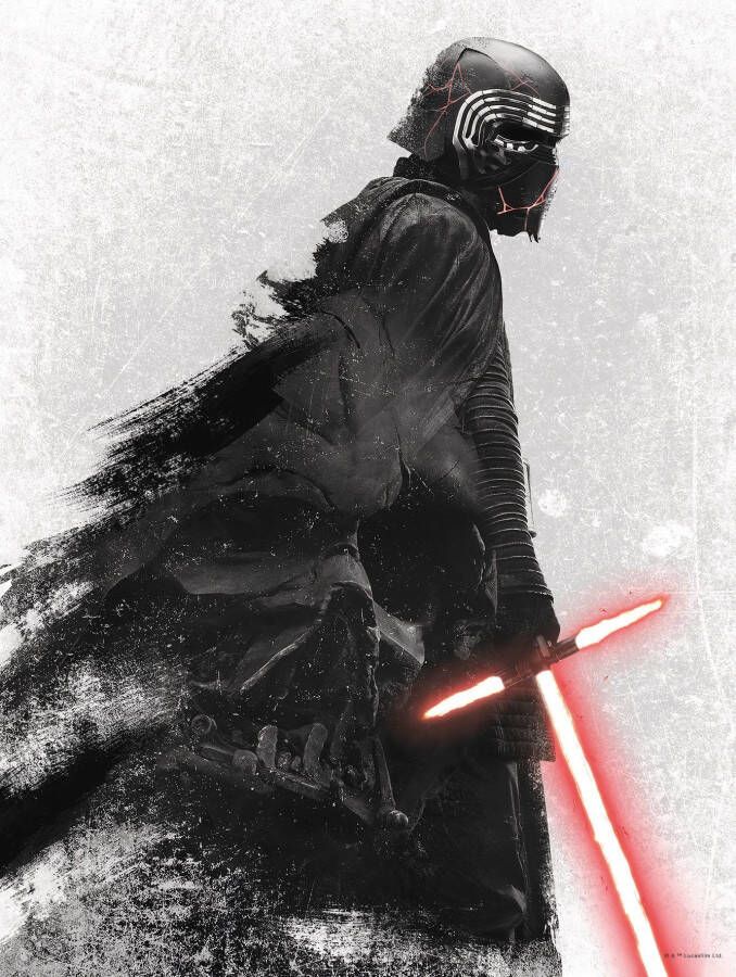 Komar Poster Star Wars EP9 Kylo Vader Shadow Kinderkamer slaapkamer woonkamer