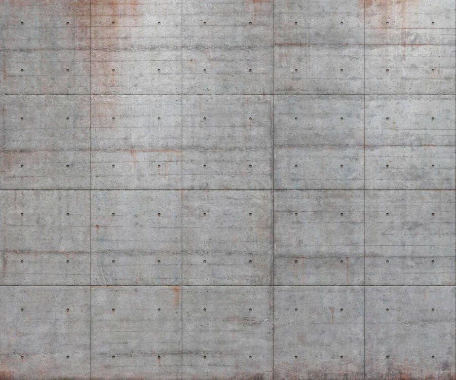 Komar Vliesbehang Concrete 300x250 cm (breedte x hoogte) vliesbehang 100 cm baanbreedte (1 stuk)