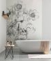 Komar Vliesbehang Vlies Embroidery Afmeting 184 x 248 cm - Thumbnail 2