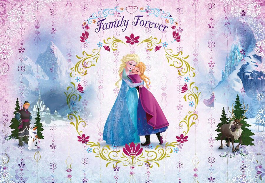 Komar Vliesbehang Frozen Family Forever (1 stuk)