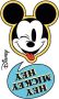 Komar Vliesbehang Zelfklevend vlies Mickey Hey XXL Afmeting 127 x 200 cm (1 stuk) - Thumbnail 1
