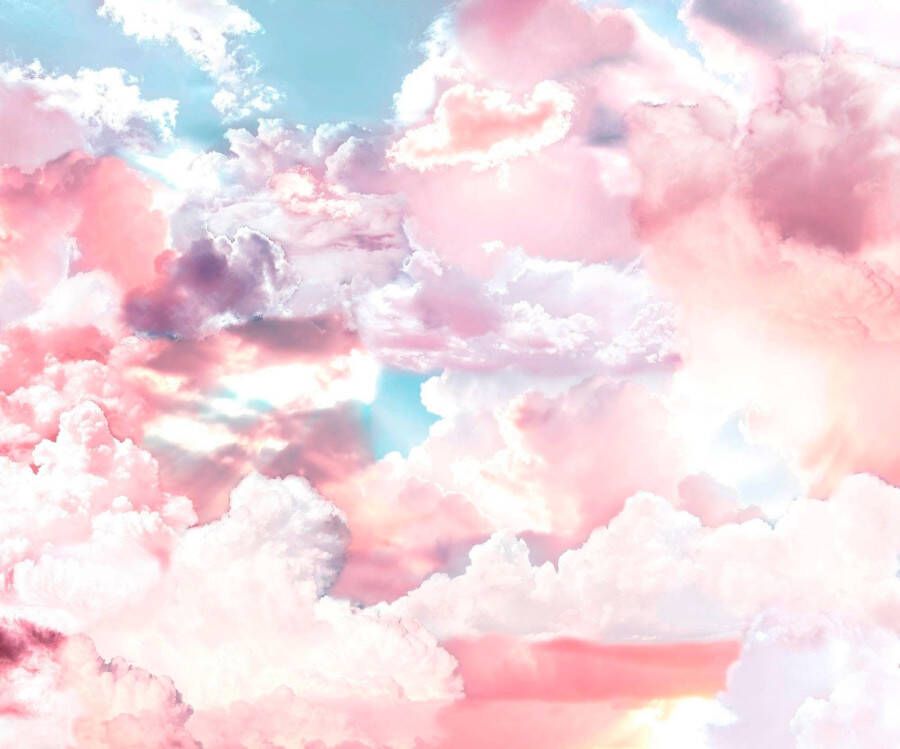 Komar Vliesbehang Digitale print vlies Clouds Afmeting 300 x 250 cm (1 stuk)